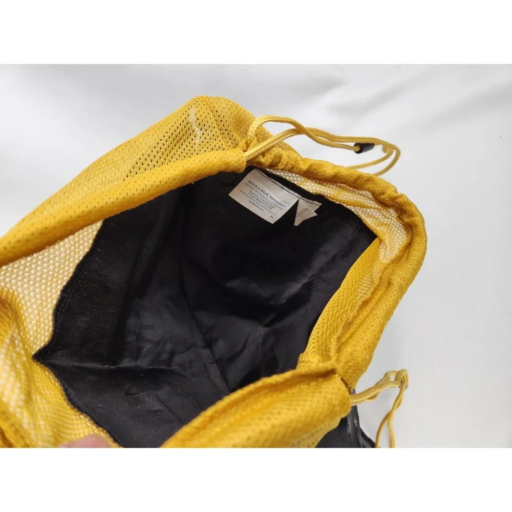 Build-a-Bear Workshop Harry‎ Potter Drawstring Bag Plush Backpack Yellow Black